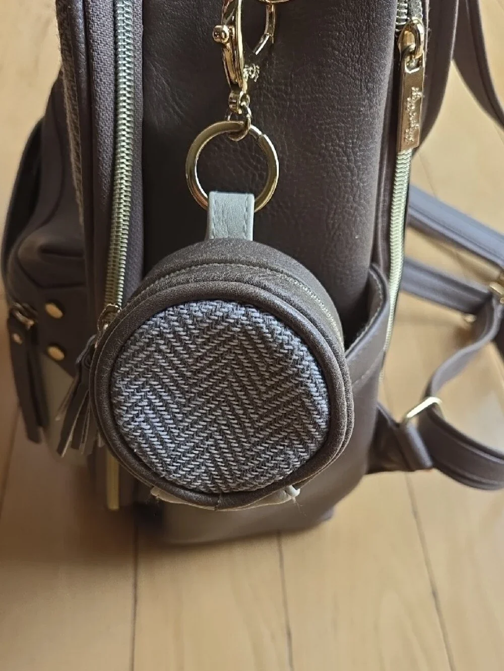 Itzy Ritzy Brown Mini Diaper Bag
